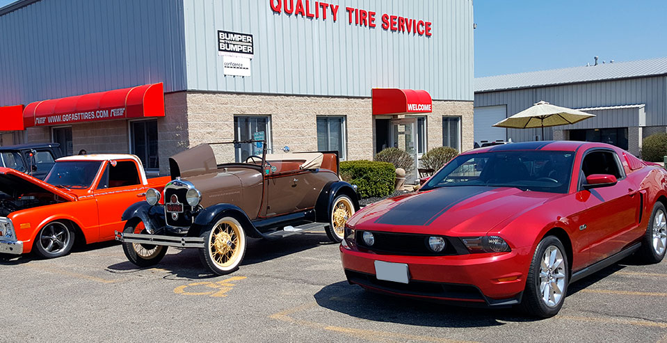 Front side of the shop